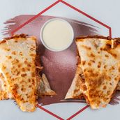 Mushroom Quesadilla