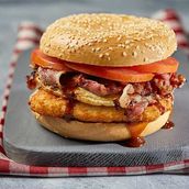 Bacon Bagel by green wrap