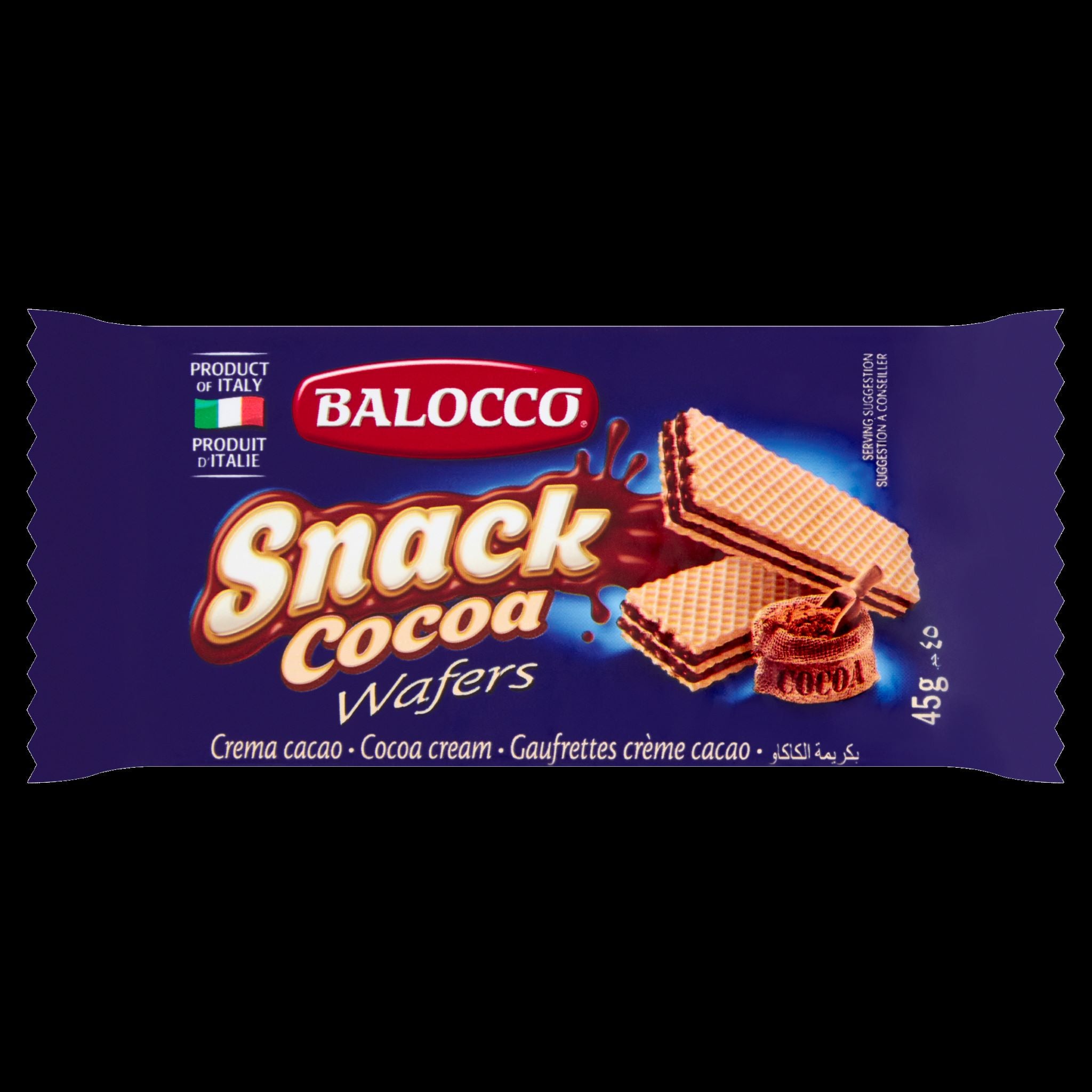 Snack Cocoa Wafers - 45g