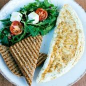 Spinach Omelette