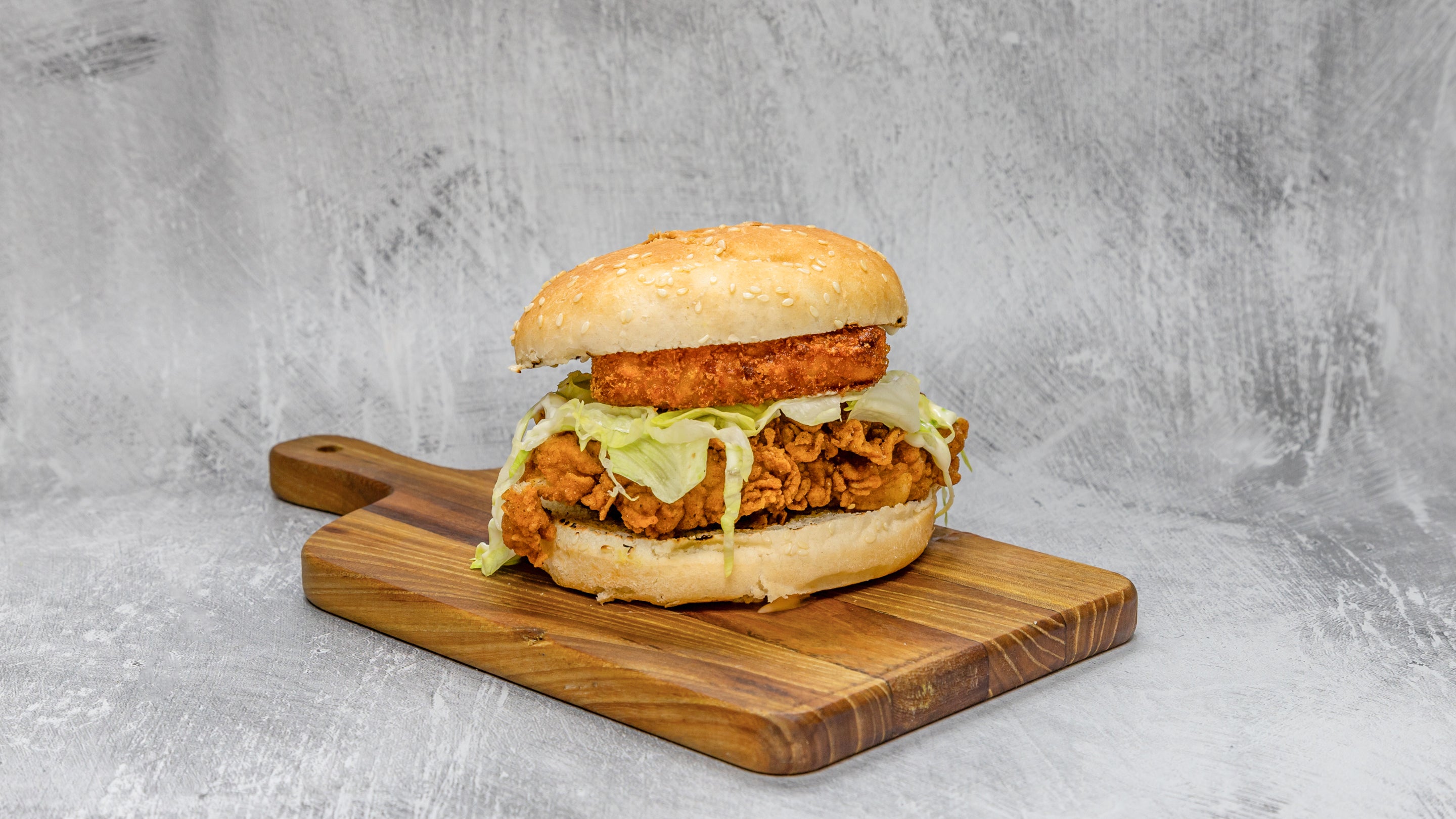 Chicken Fillet Tower Burger
