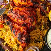 Tandoori Chicken Biriyani