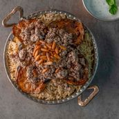 Maklouba with Minced Meat Combo