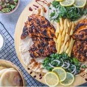 Whole Grilled Chicken Charcoal