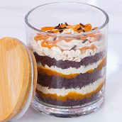Cake In Jar Chocolate With Hazelnut Cream