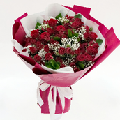 Red Spray Rose Bouquet