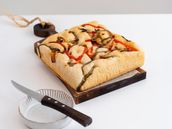 Vegetable Focaccia Bread