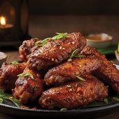 Lantern Smoked Wings (NON VEG)
