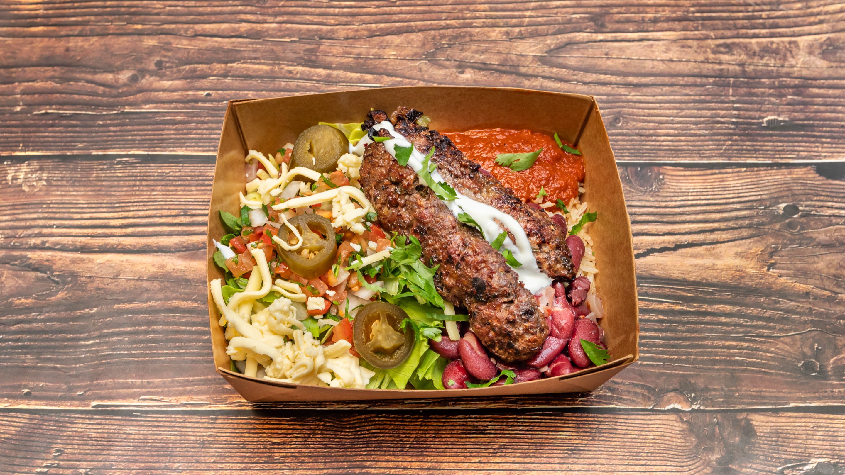Naked Burrito Lamb