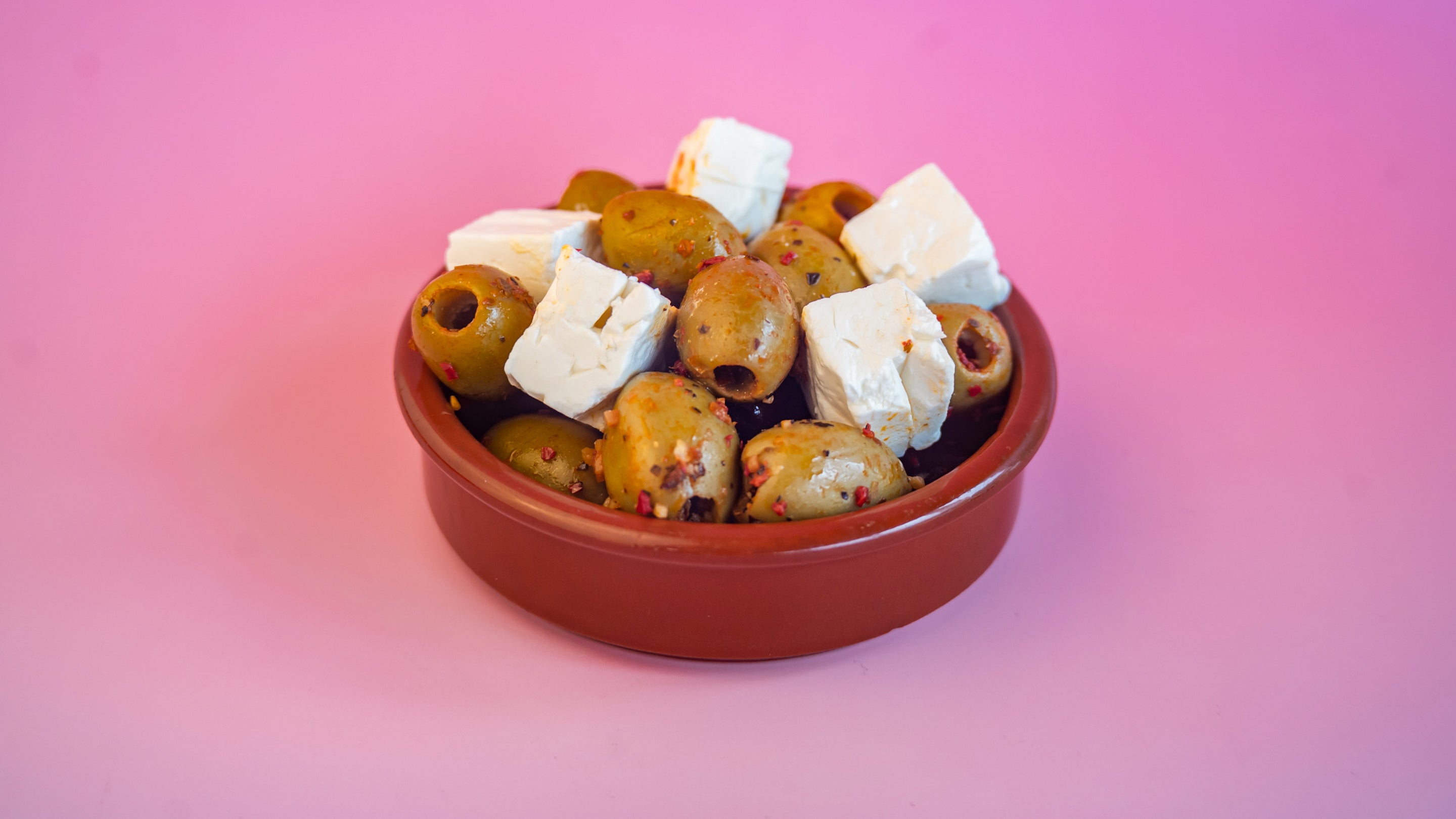 Olives and Feta Cheese
