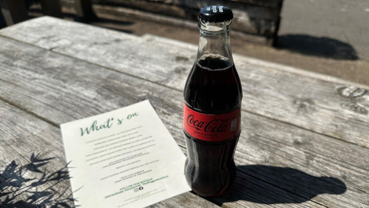Coke Zero 330ml bottle