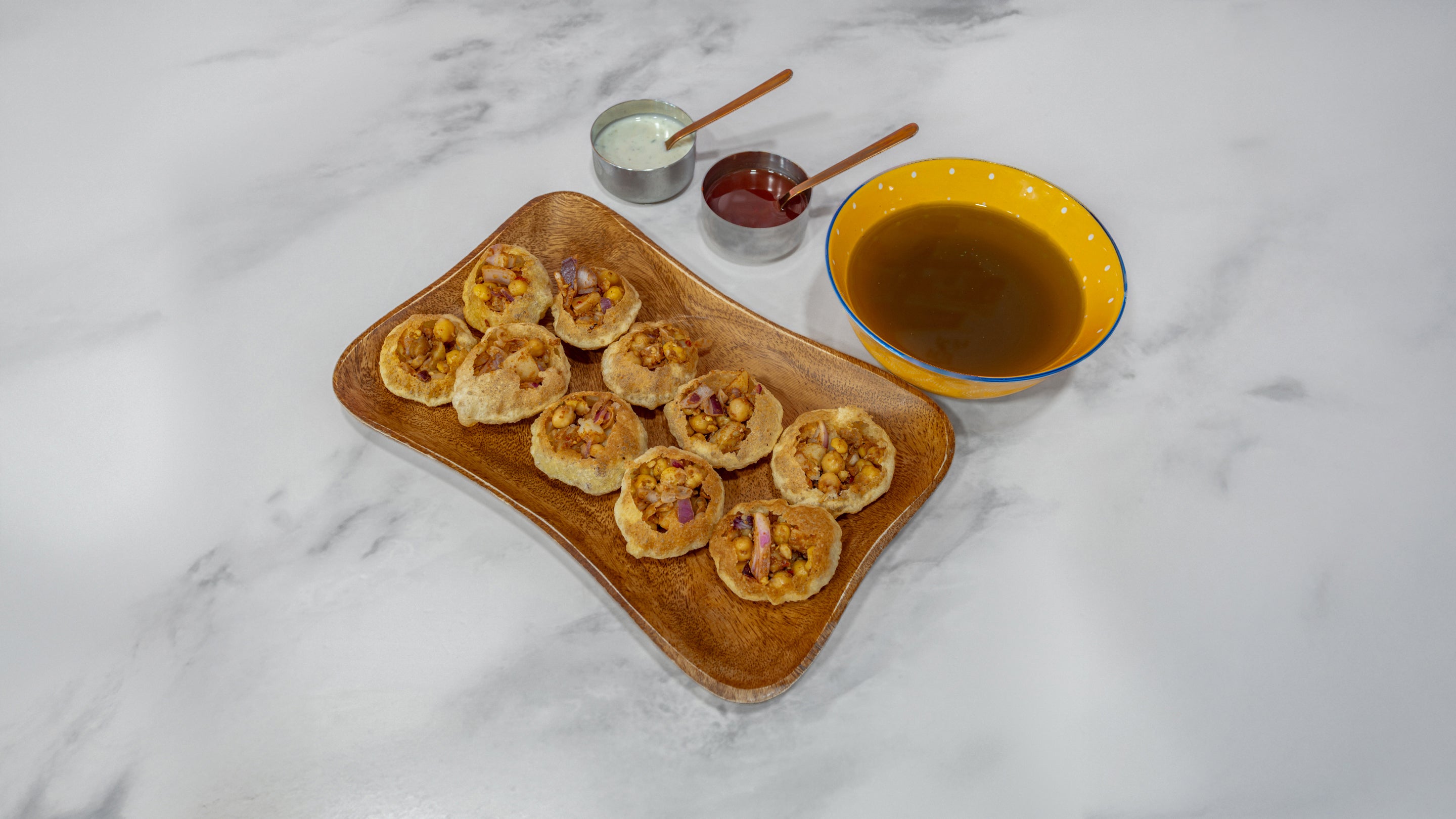 Gol Gappay (Pani Puri) (V)