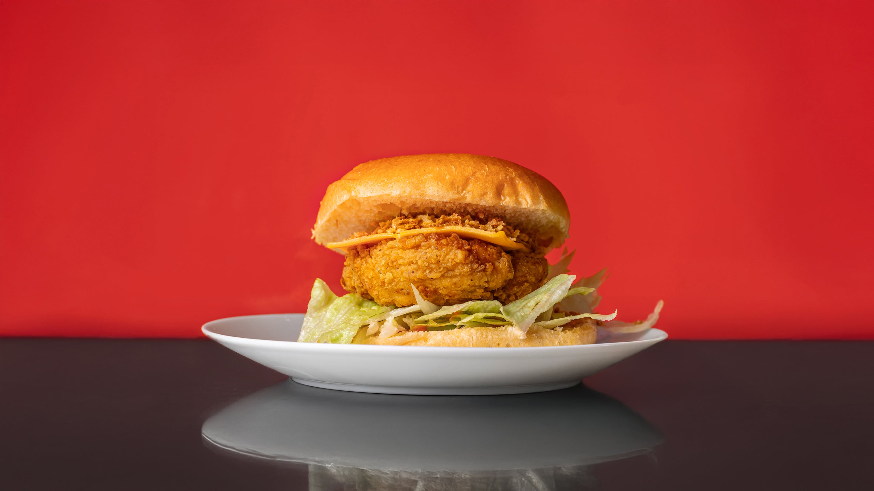 The Buffalo Blaze Chicken Burger