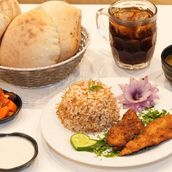 Chicken Pane With Rice Meal 