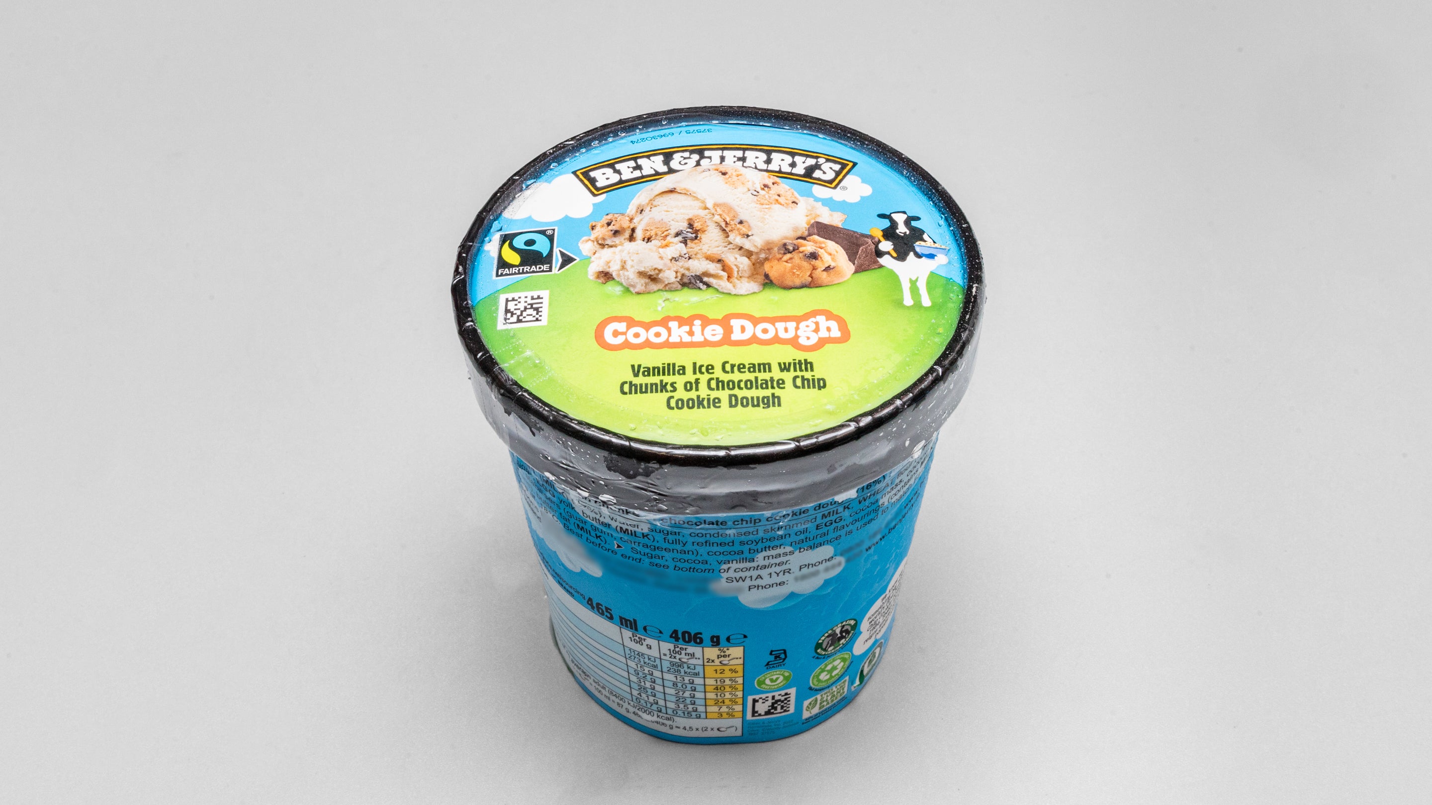 Ben & Jerry's Ice Cream Cookie Dough 465 Ml