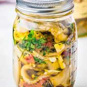 Pickled eggplant