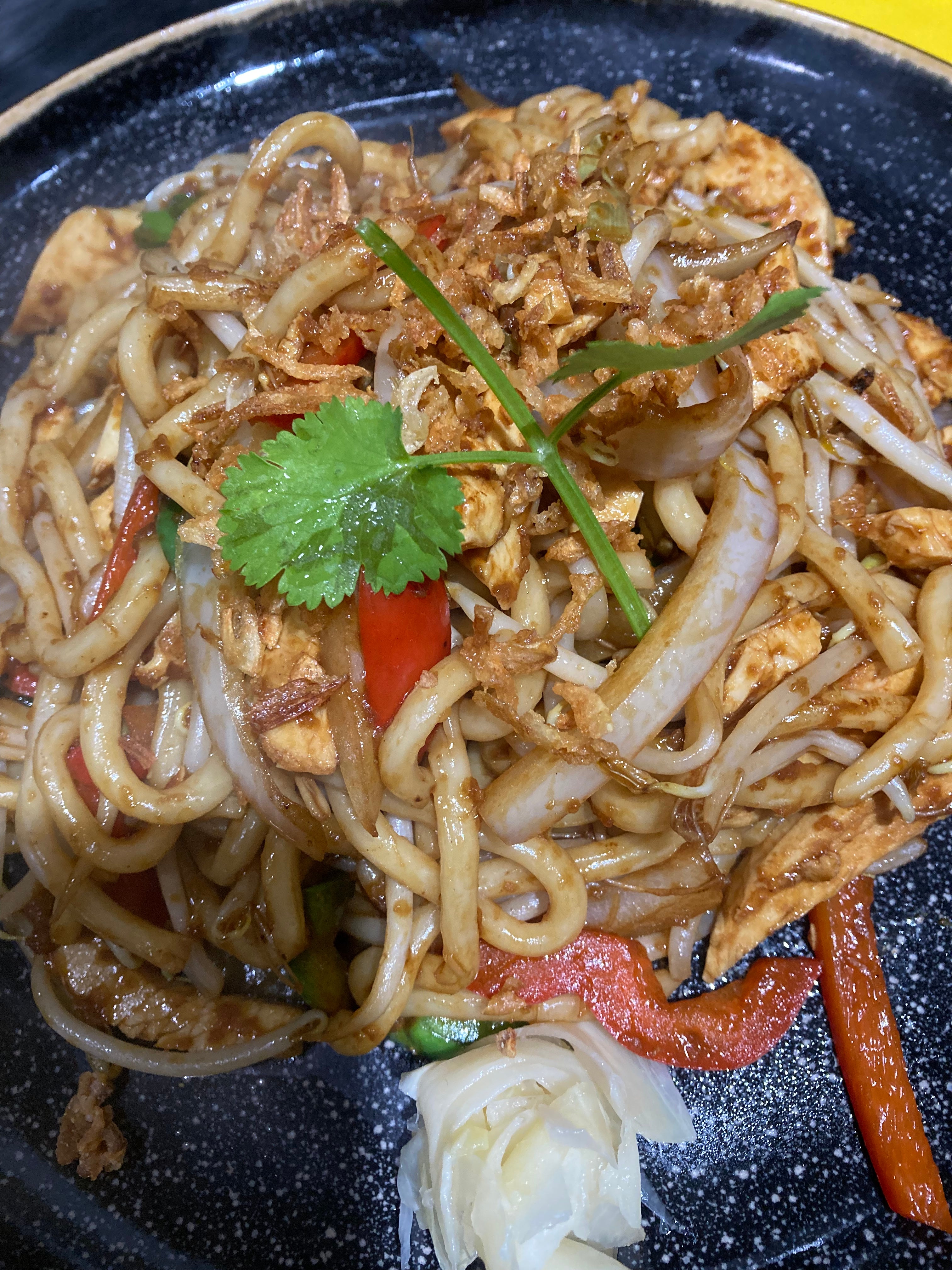 Teppan Ginger Udon 姜末炒乌冬