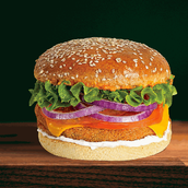 Butter Chick'n Nuggets Burger