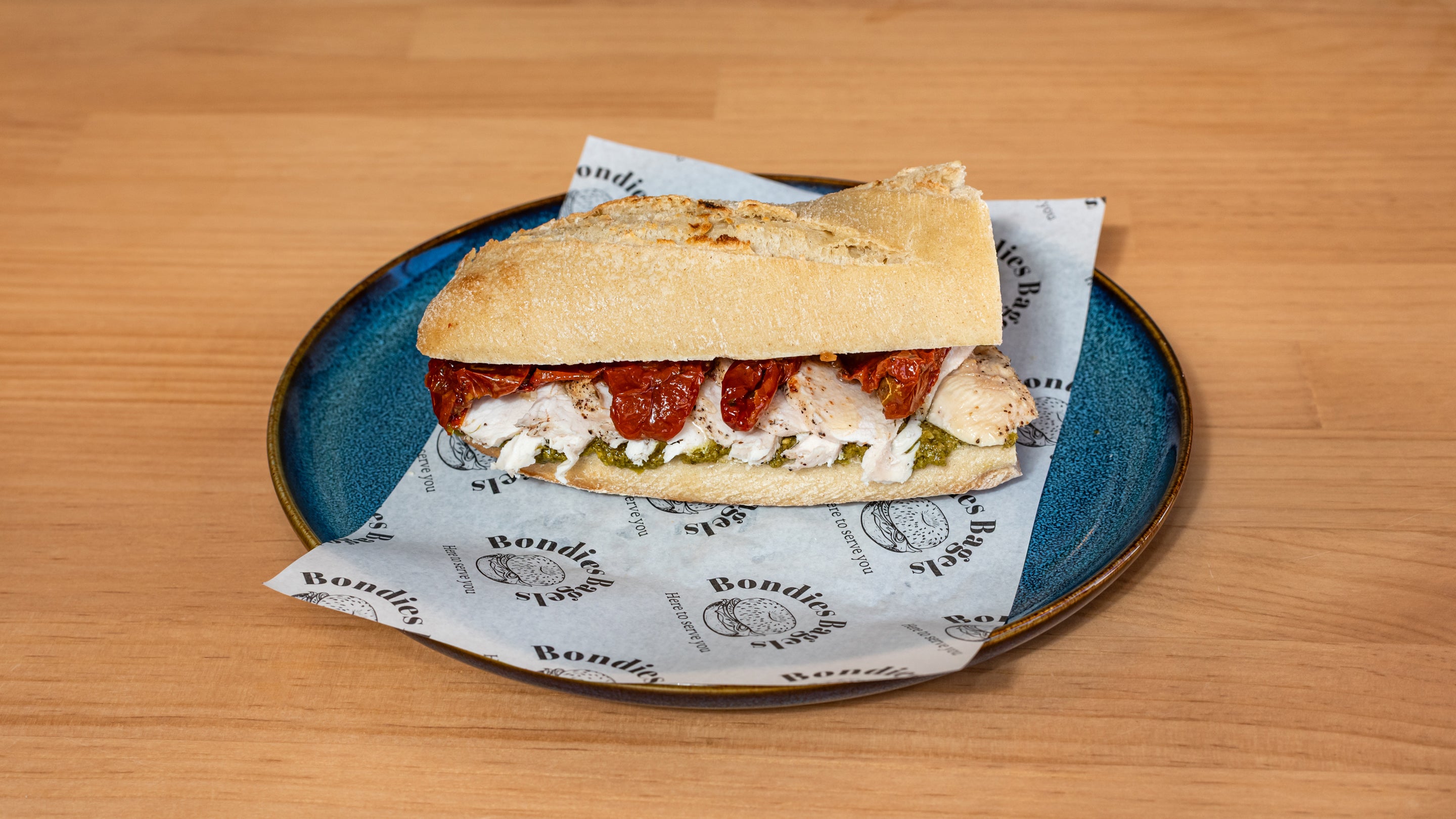 Chicken Pesto and Sundried Tomatoes