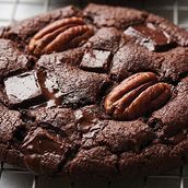 Dark Chocolate Pecan Cookies
