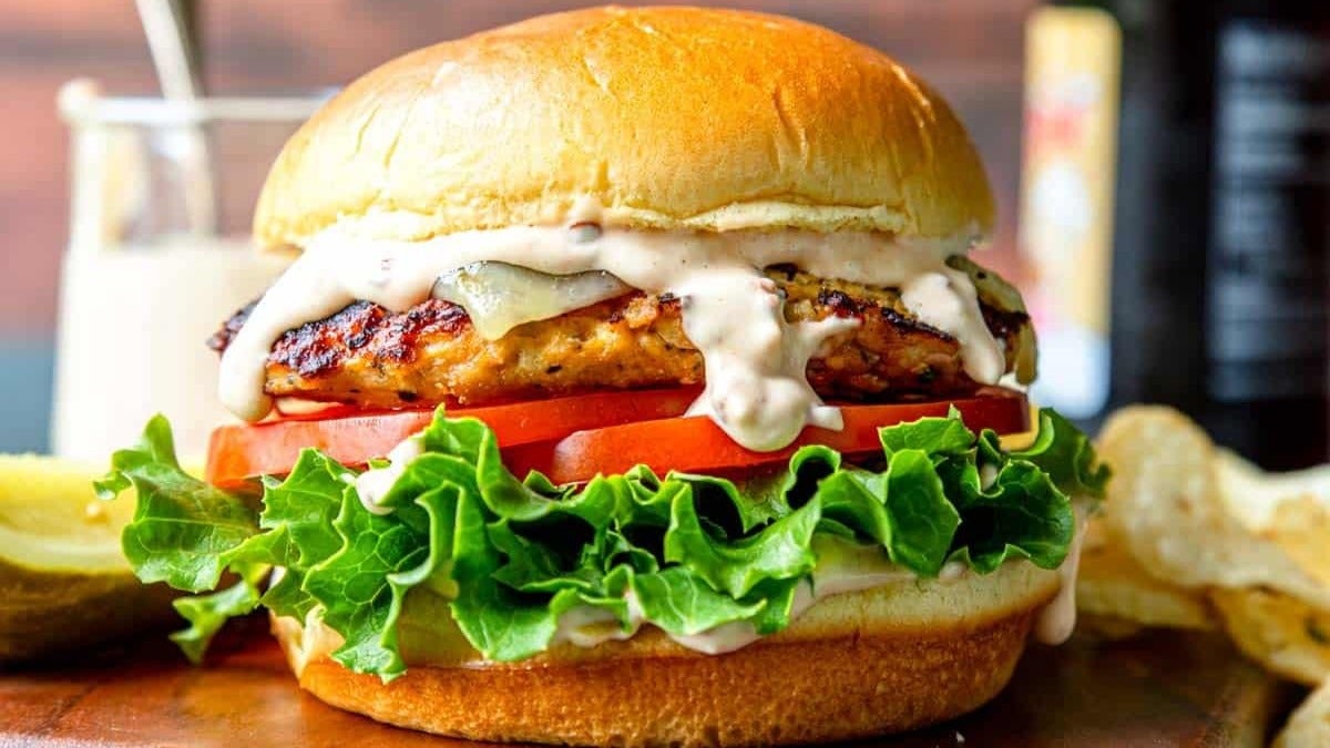 Grilled Chicken Burger