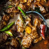 Beef chutty curry