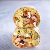 Chicken Breakfast Burrito