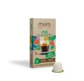 Must Espresso Nespresso Compostable Capsules Single Origins Peru 55 Gm