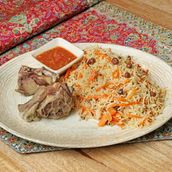 Qabuli Meat Plate