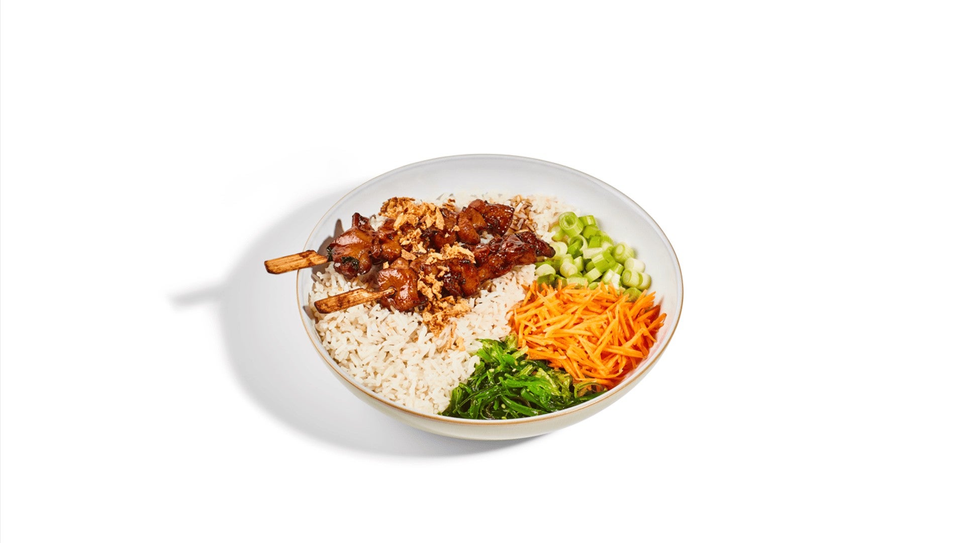 Chicken Yakitori Rice Bowl