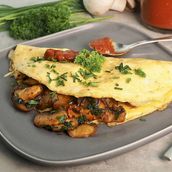 OMELET - Mushroom & Cheese