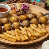 Mushroom Kebab 