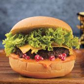Pomgranate Burger