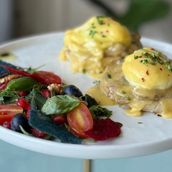 Eggs Benedict With Mushroom 