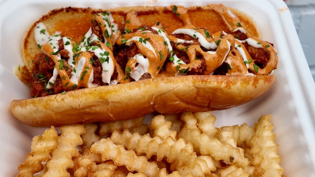 Prawn Rolls Meal