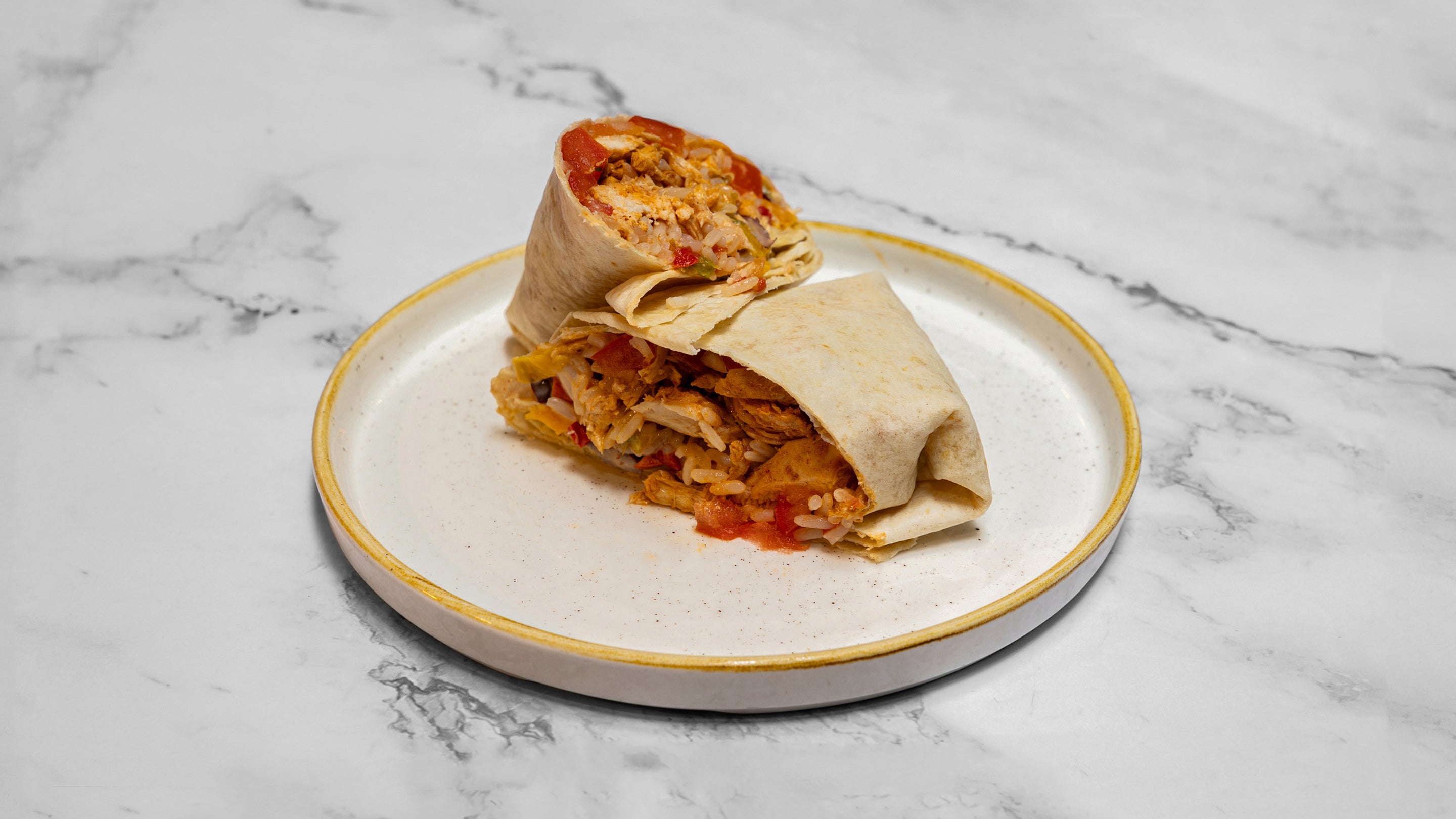 Pulled Chicken Burrito