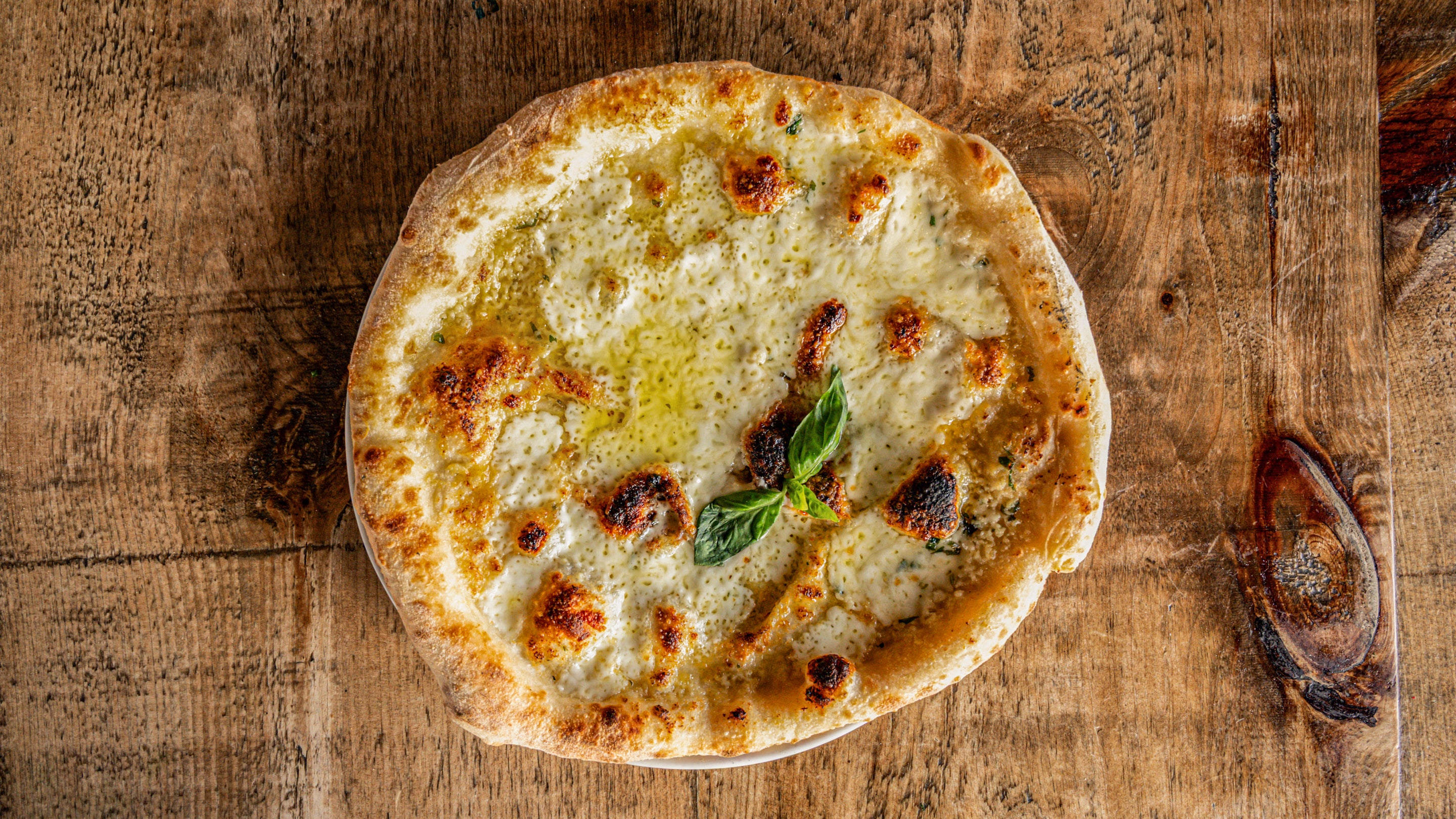 Garlic Pizza (V)