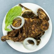 Half Chicken Tanoor Without Rice