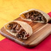 Alexandrian Liver Sandwiche Baladi Bread