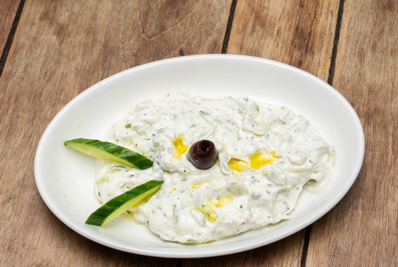 Tzatziki (Dairy) (Vegetarian) (Gluten)