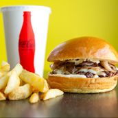 Mushroom Burger Meal