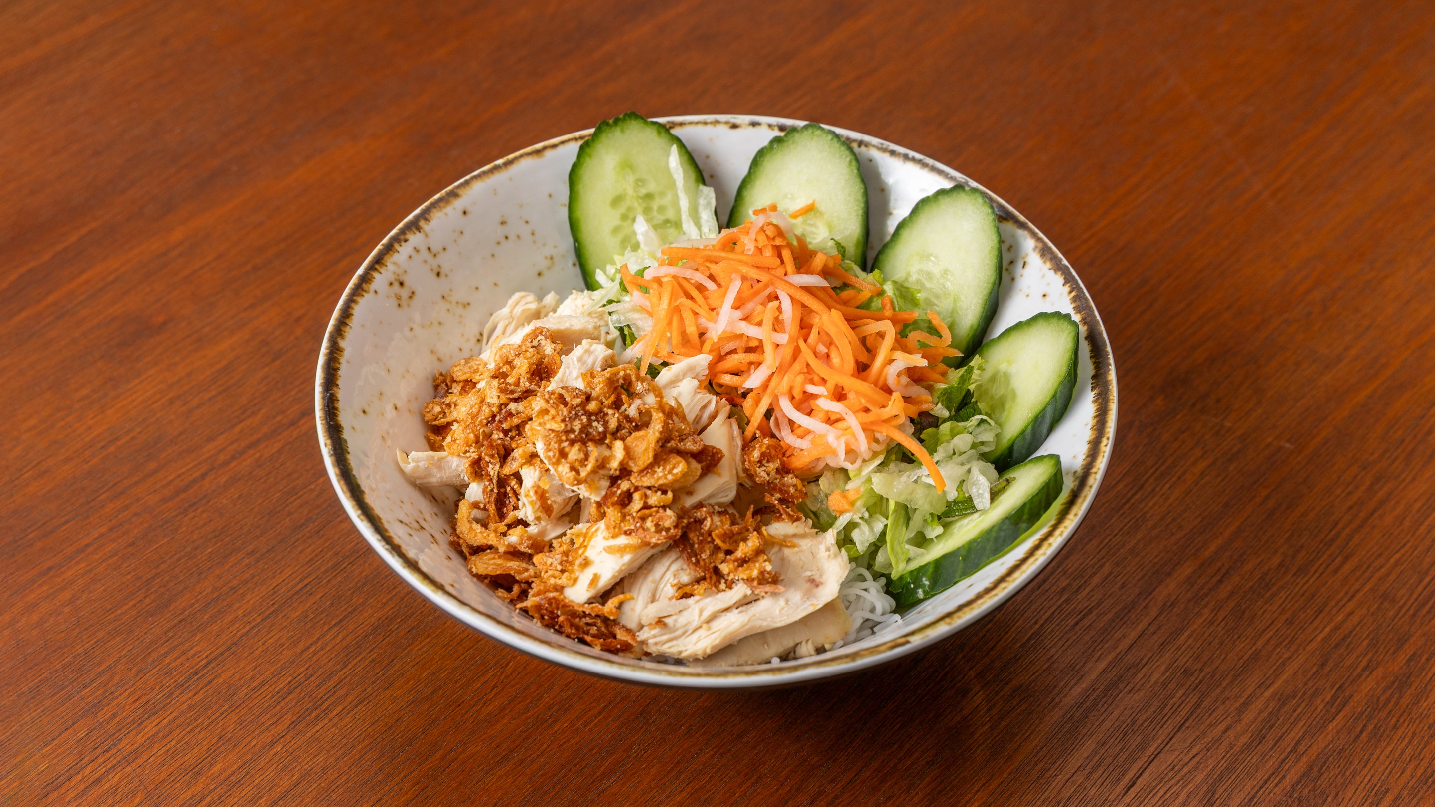 Bun Noodle Salads with Chicken