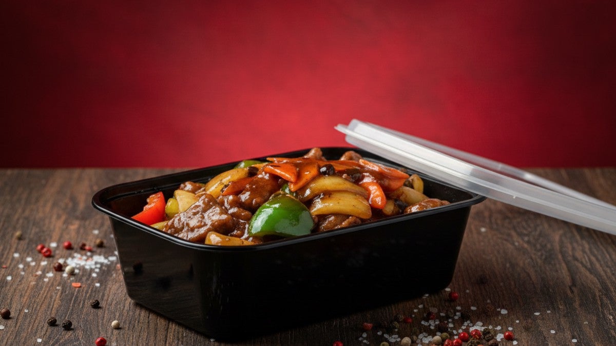 Beef in Black Bean Sauce