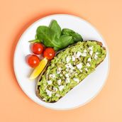 Basil Smash Avo Toast