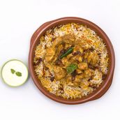 chicken Boneless Biryani plus Raita