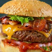 Beef Bacon Cheeseburger