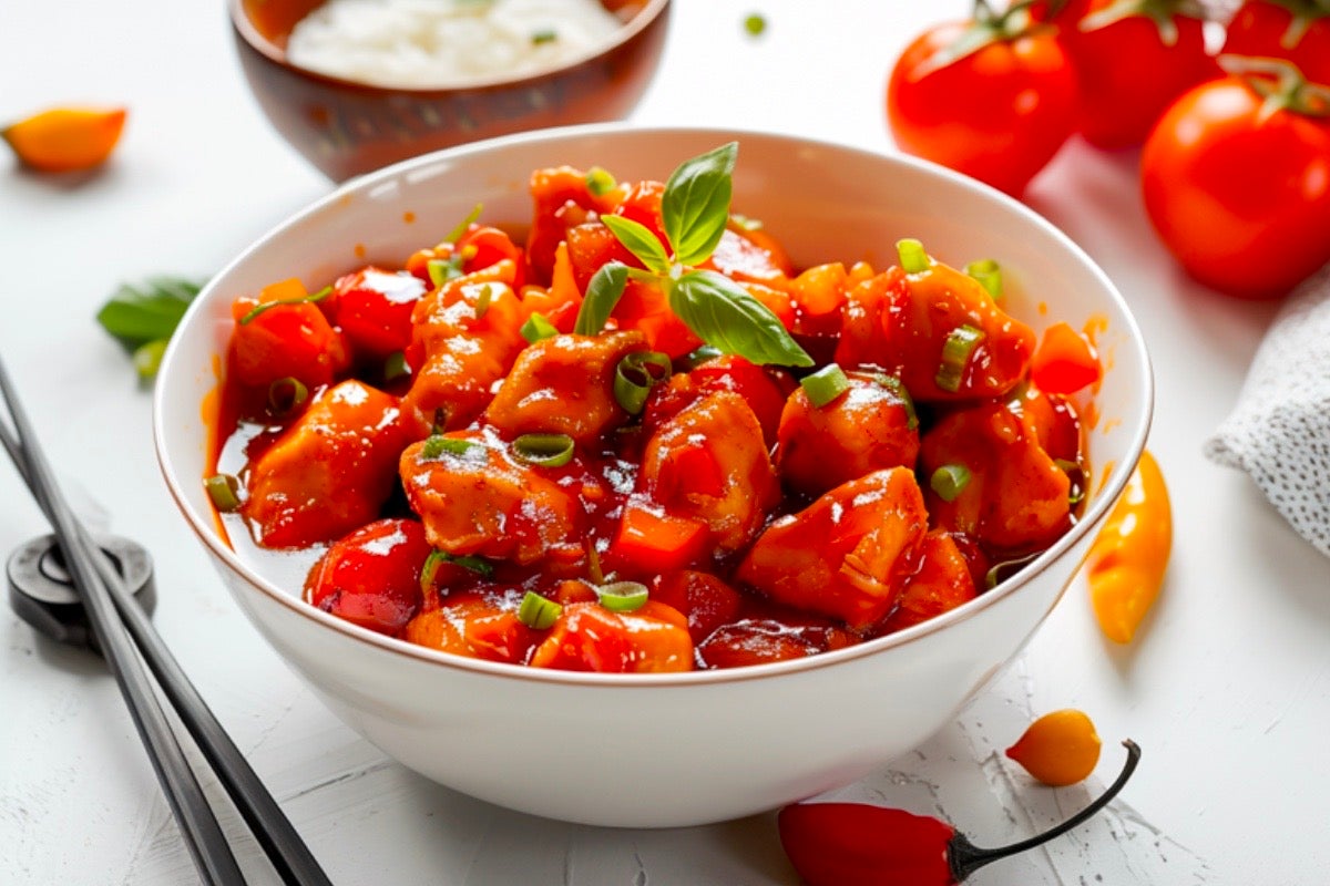 多汁番茄鸡 Succulent Tomato Chicken