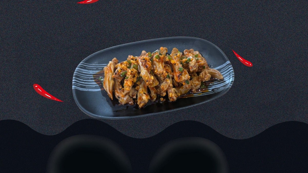 蒜香红油鸭舌 Garlic Chili Duck Tongues