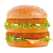 Double Burger / Chicken Or Beef