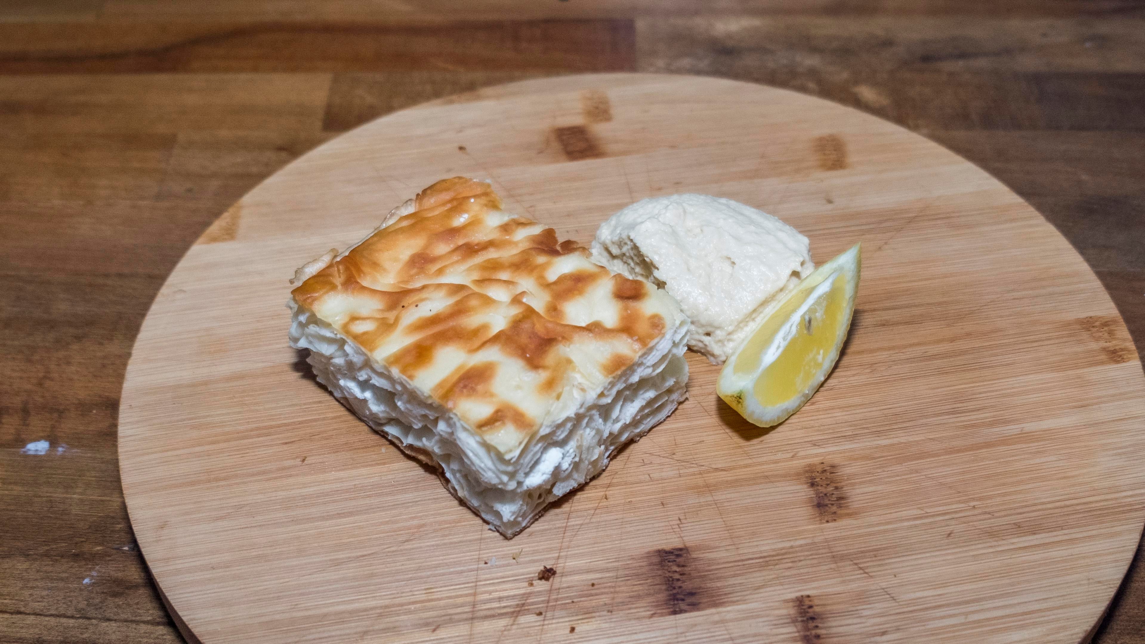Boiled Pastry with Feta